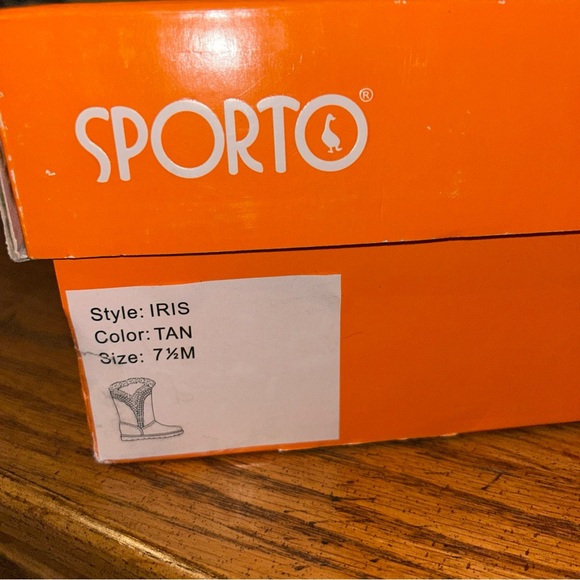 Sporta iris tan fur lined boot 7.5 - Picture 10 of 10